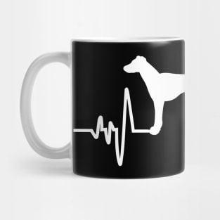 Greyhound Heartbeat For Dog Lovers Mug